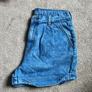 American Eagle Denim Mom Shorts
